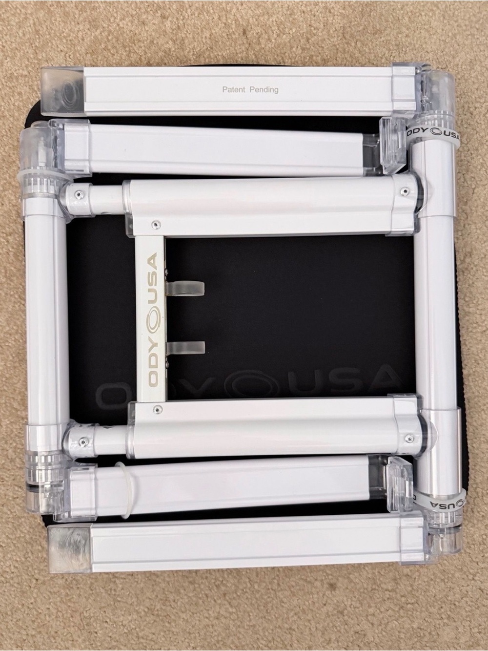 Odyssey LSTAND360WHT Folding Tabletop Laptop/Tablet Stand In White - Picture 4 of 5